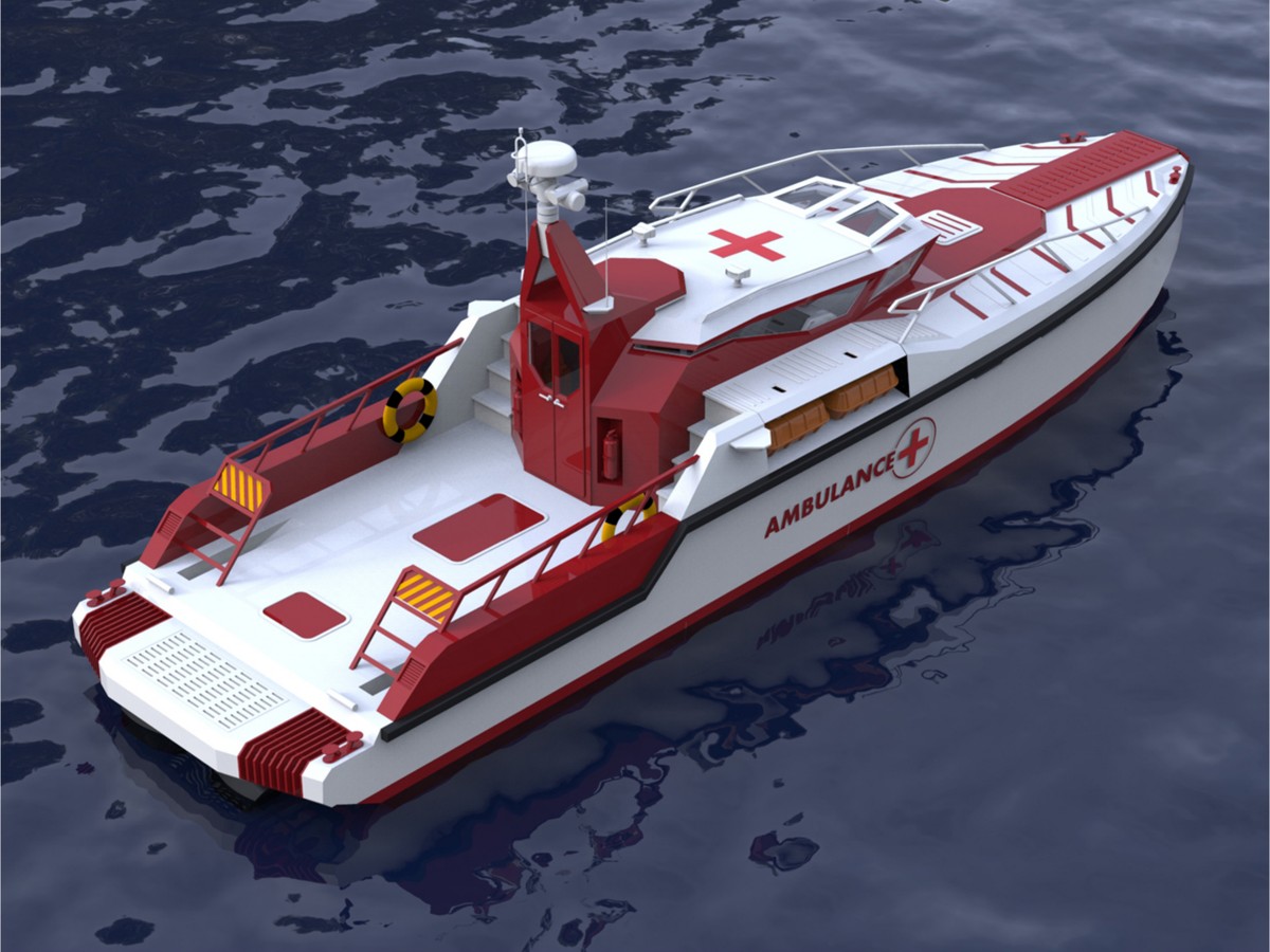 PREMAX 16 Ambulance configuration render