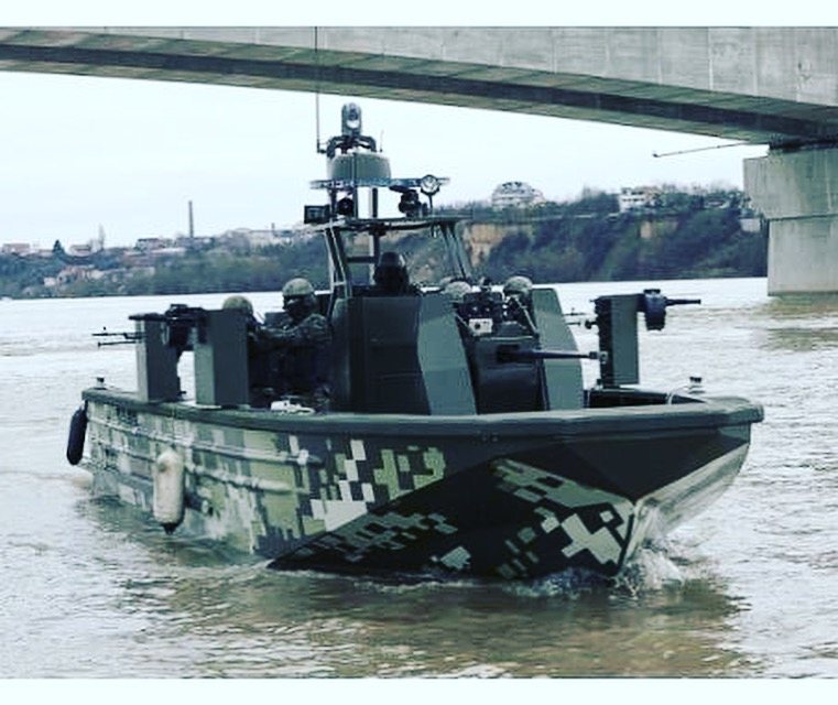 PREMAX 39 patrol craft on river operations