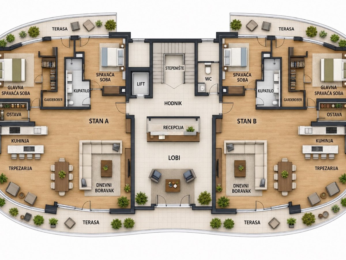 PREMAX Residences apartment floor plan concept A